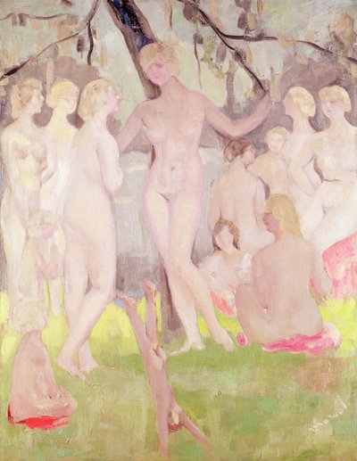 Los bañistas de Jacqueline Marval